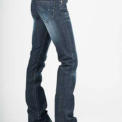 Stetson 818 Contemporary Styling S Pocket ( Denim Dark Wash )- Women's Jeans (Closeout)