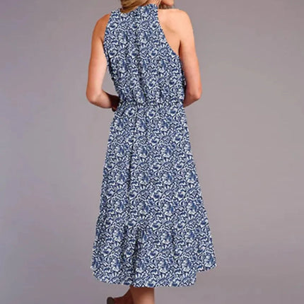 Stetson Indigo Tapestry (Blue) - Women's Long Dress
