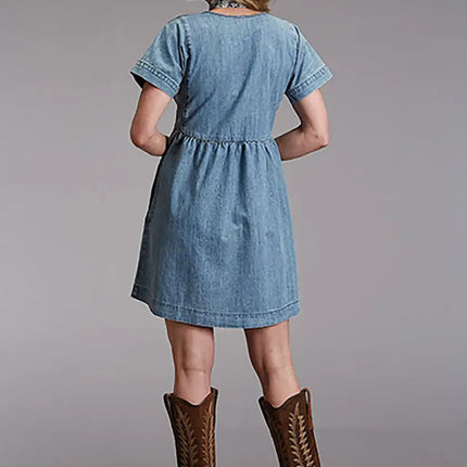 Stetson Light Weight Denim Dress - Women's Dress