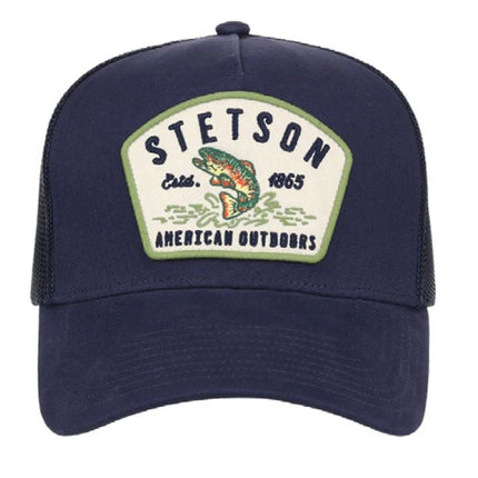Stetson Western Outdoors (Navy) - Trucker Cap