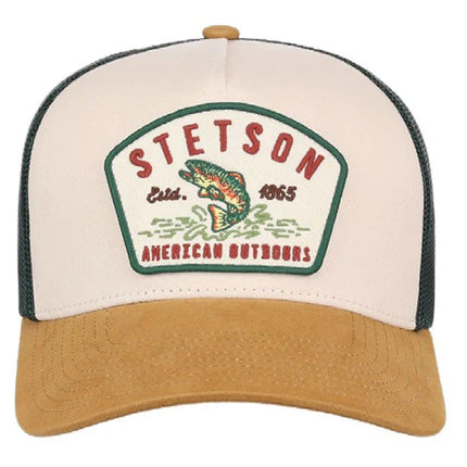 Stetson Western Outdoors (Cream/Green) - Trucker Cap