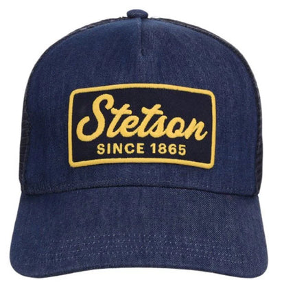 Stetson Since 1865 Denim (Blue) - Trucker Cap