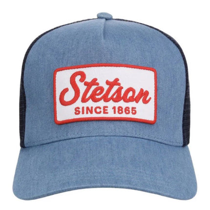 Stetson Since 1865 Denim (Light Blue) - Trucker Cap