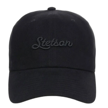 Stetson Embroidered Logo (Black) - Trucker Cap