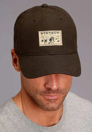 Stetson Oil Skin "The Legend" (Brown) - Ball Cap