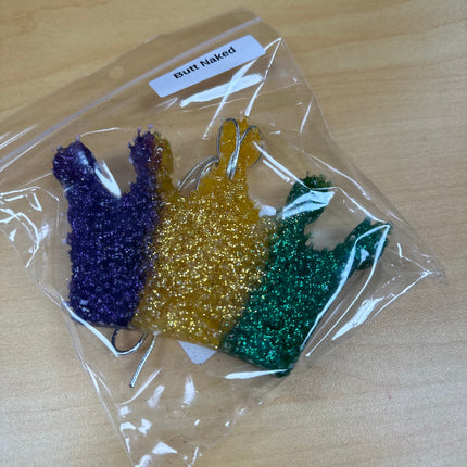 Mardi Gras Crown Car Freshie