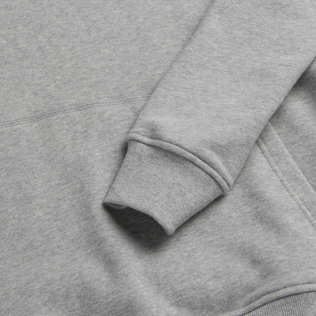 Marine French Terry Hoodie - Heather Grey