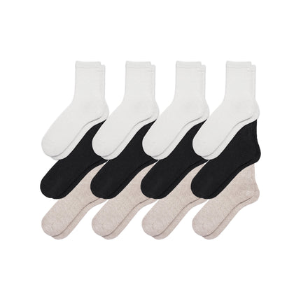 12-Pack Men's Hemp Crew Socks