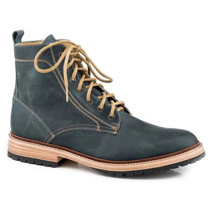 Stetson Impacto (Blue) - Men's Leather Work Boot