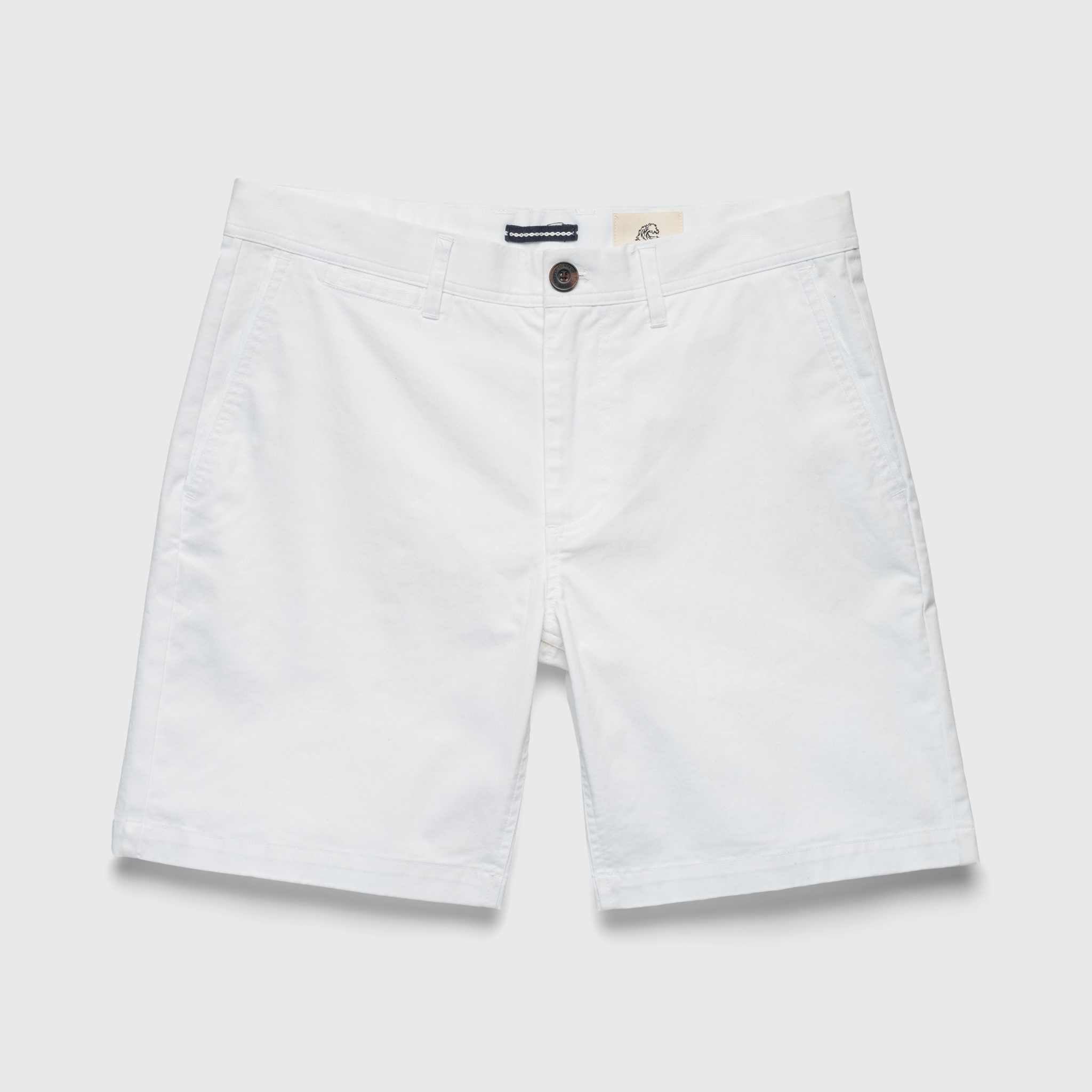 Andrew 7.5" Stretch Twill Short - Brilliant White