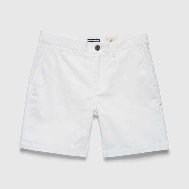 Andrew 7.5" Stretch Twill Short - Brilliant White