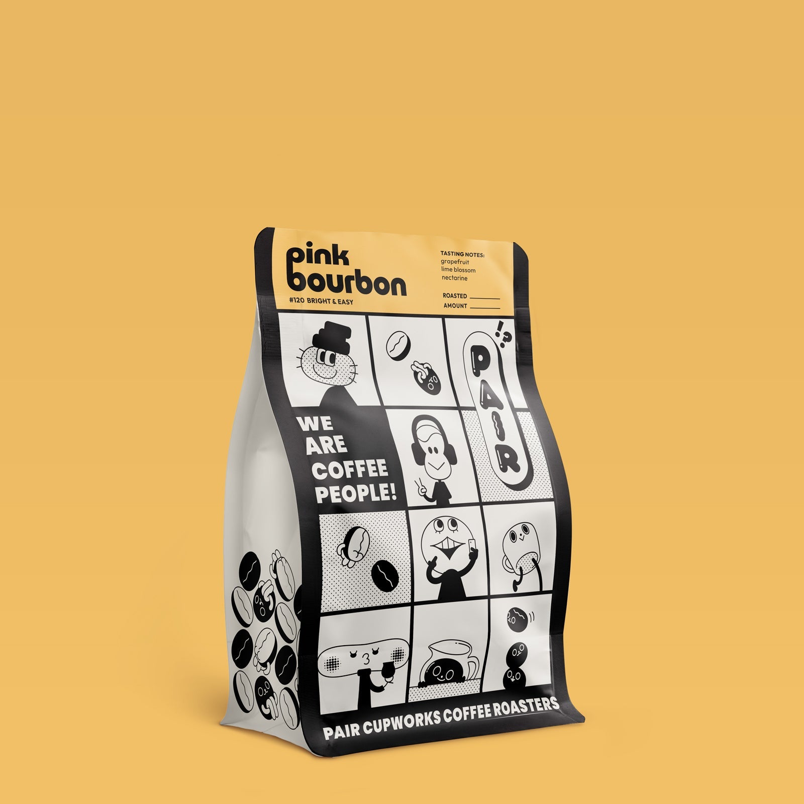 #125 Washed-Processed Pink Bourbon Coffee Beans from Colombia