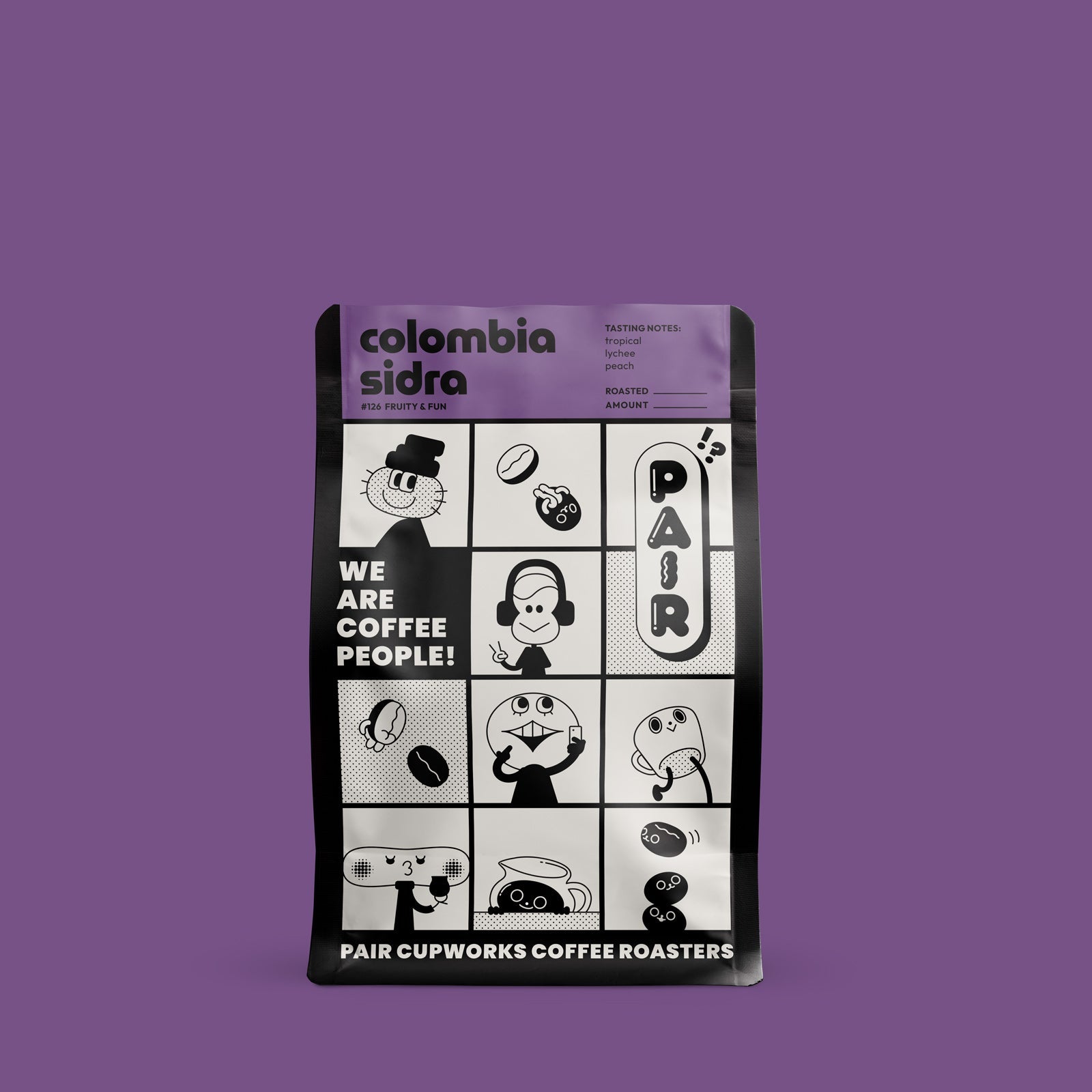 #126 Natural-Processed Sidra Coffee Beans from Colombia