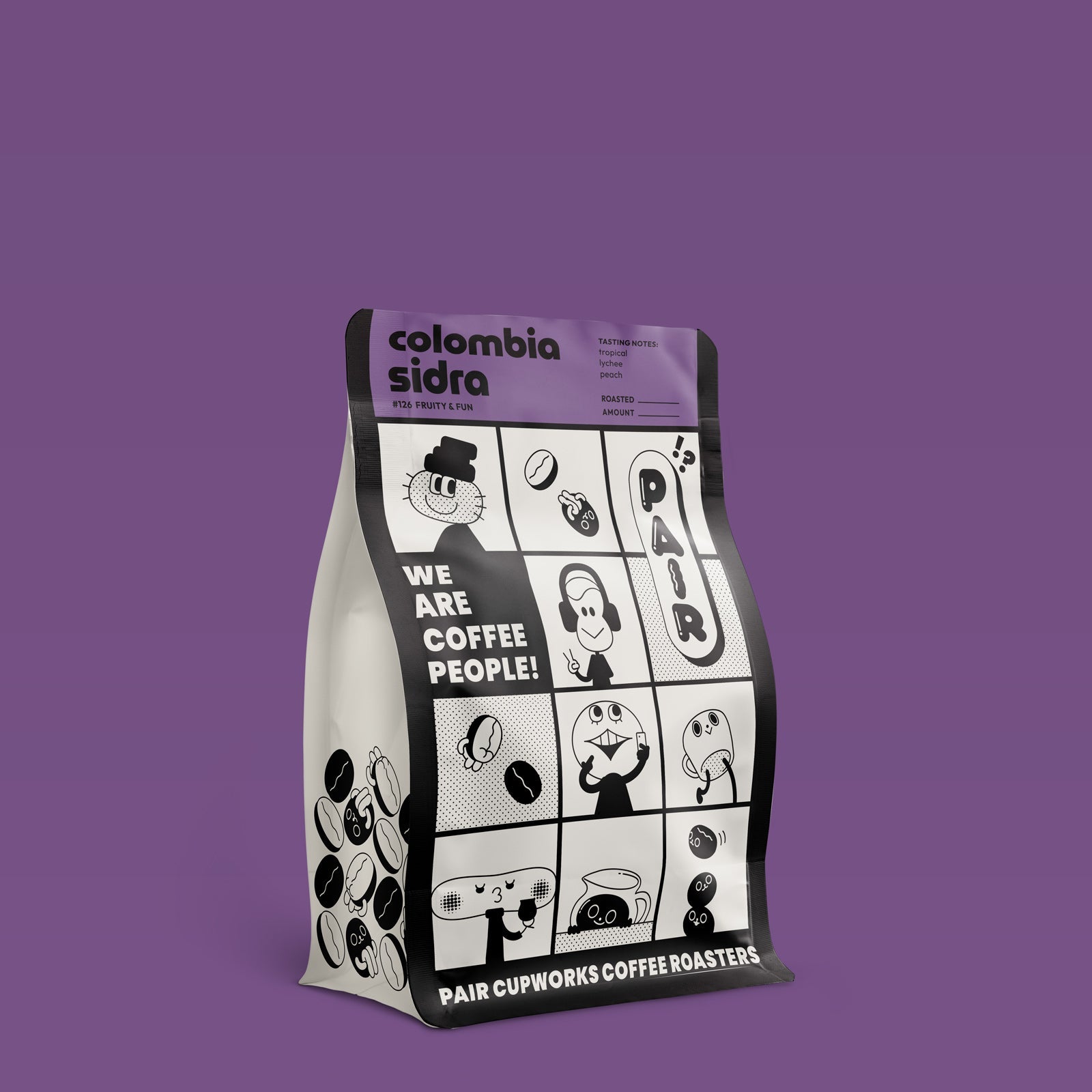 #126 Natural-Processed Sidra Coffee Beans from Colombia