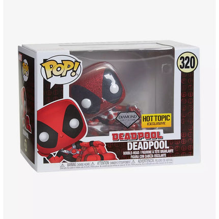 Funko Marvel Diamond Collection Deadpool Vinyl Figure Hot Topic Exclusive
