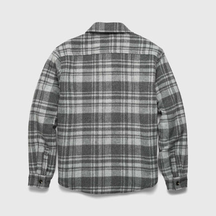 Skip Sherpa Shirt Jacket - Grey Combo