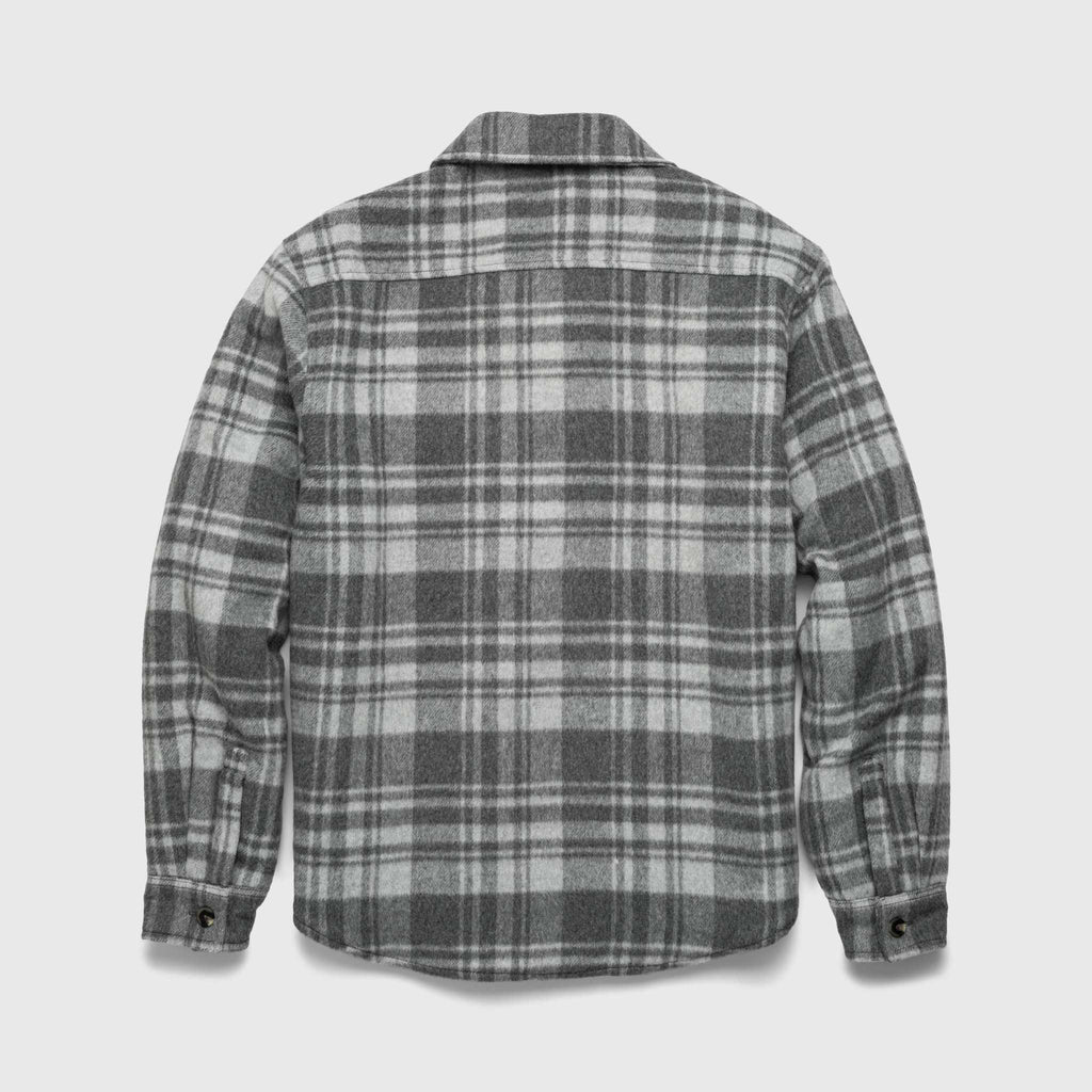 Skip Sherpa Shirt Jacket - Grey Combo