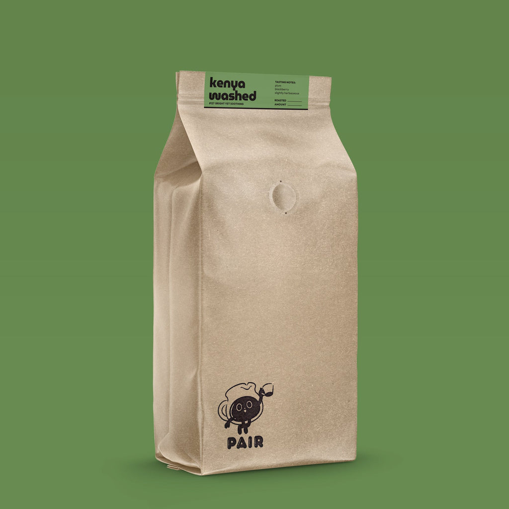 #127 Washed-Processed Coffee Beans from Kenya