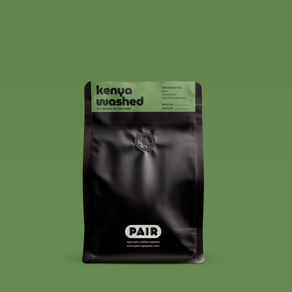 #127 Washed-Processed Coffee Beans from Kenya