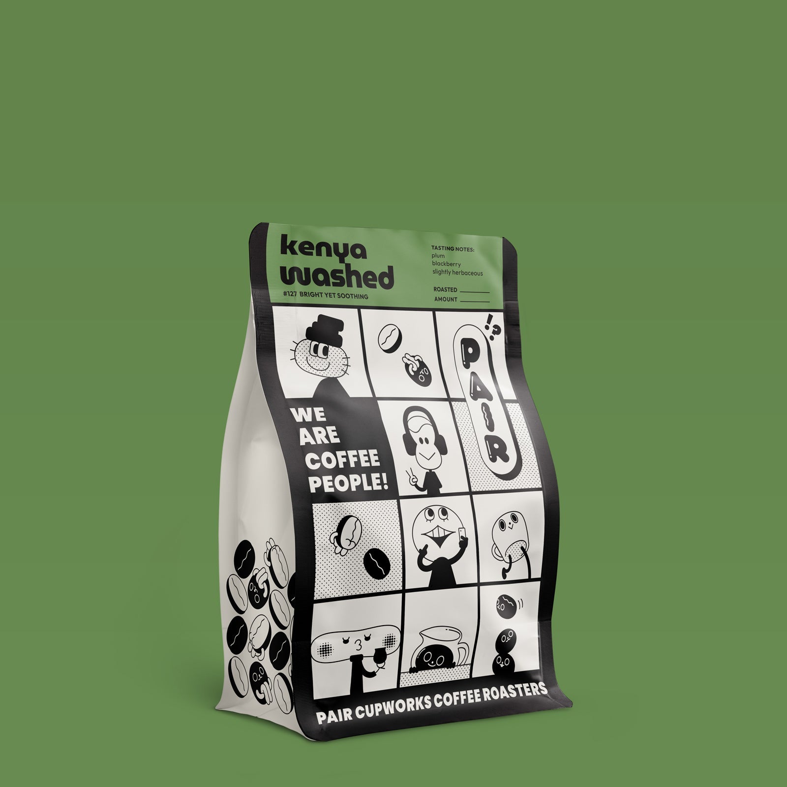 #127 Washed-Processed Coffee Beans from Kenya