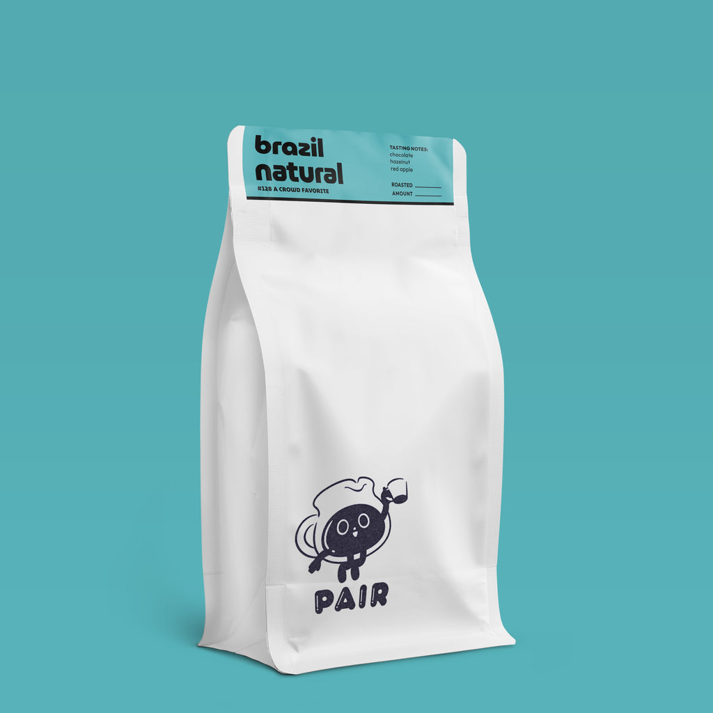 #128 Natural-Processed Coffee Beans from Brazil