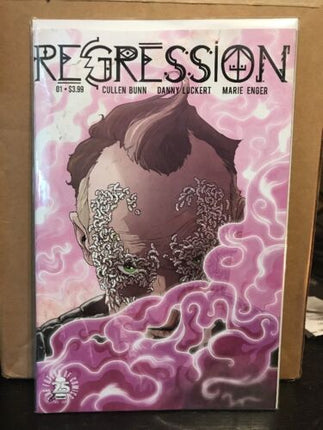 Regression #1 CVR B Variant Danny Luckert Spawn Monthly  NM+ Color