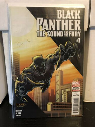 Black Panther Sound And The Fury #1 First Issue Di Vito Art Marvel Comics MCU