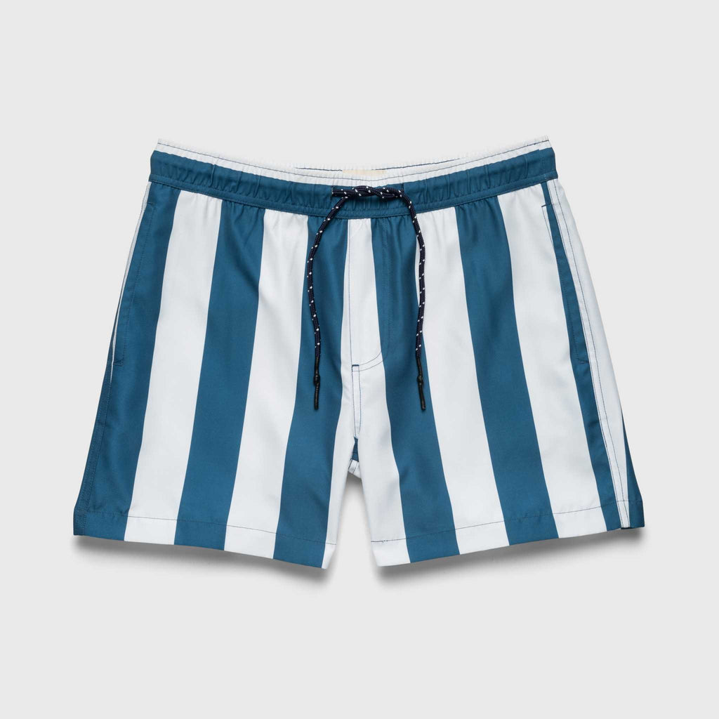 Jimmy 5" Stripe Volley - Blue
