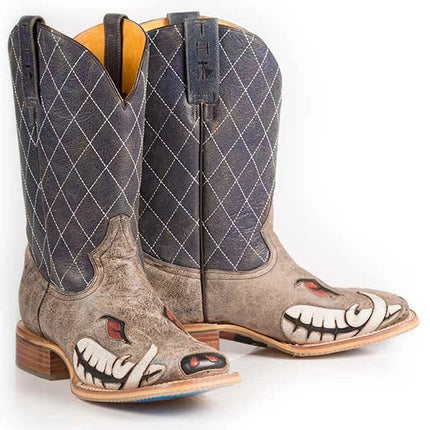Tin Haul Not Boaring - Men's Leather Cowboy Boot