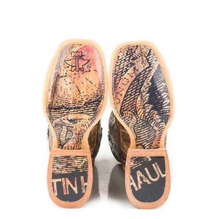 Tin Haul Money Maker  - Men's Leather Cowboy Boot