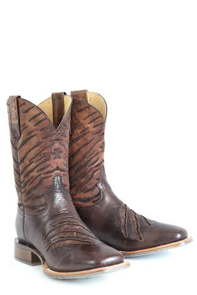 Tin Haul Slash  - Men's Leather Cowboy Boot
