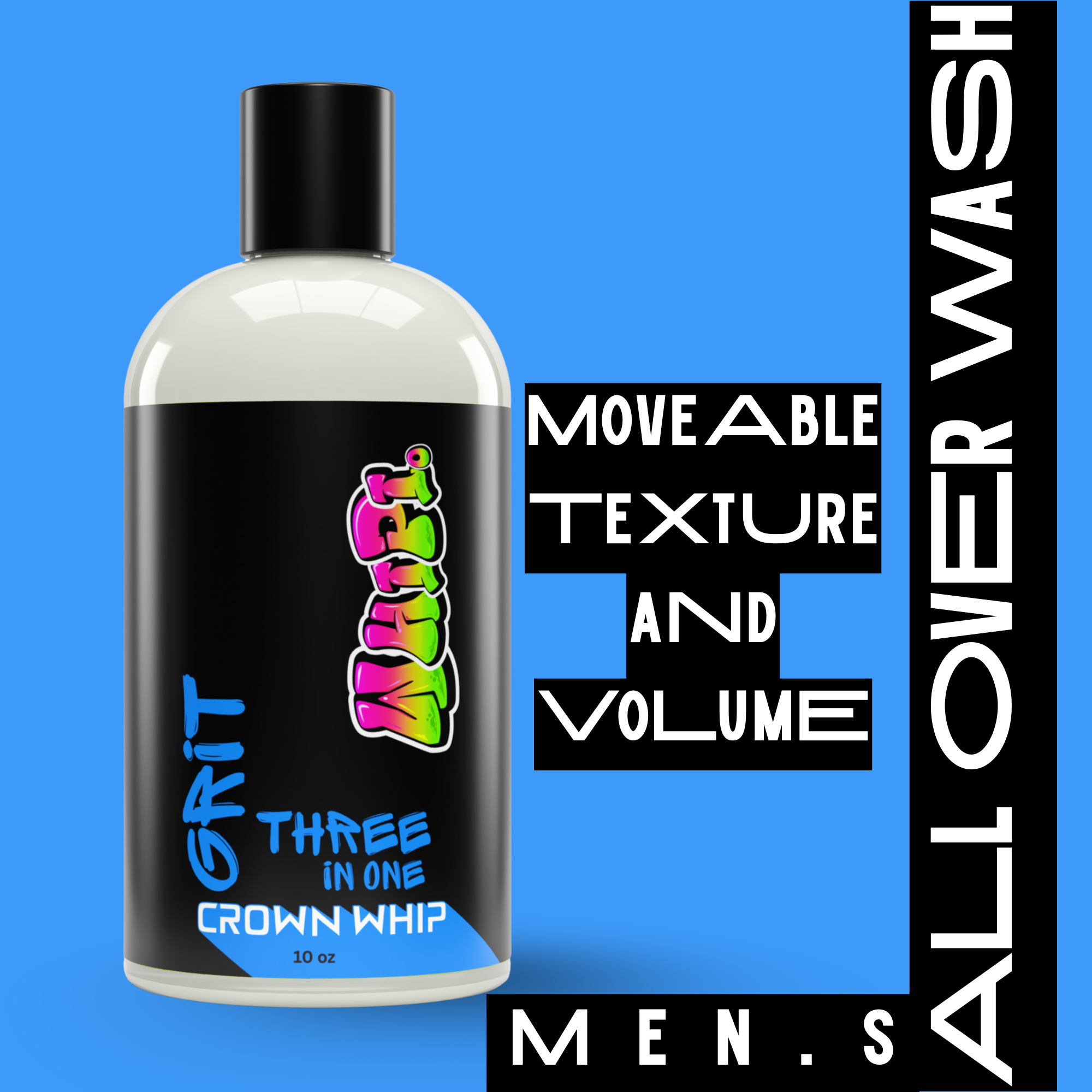 Grit- Crown Whip Three In One