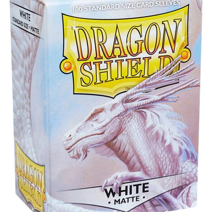 Dragon Shield Matte Sleeves - White (100-Pack)