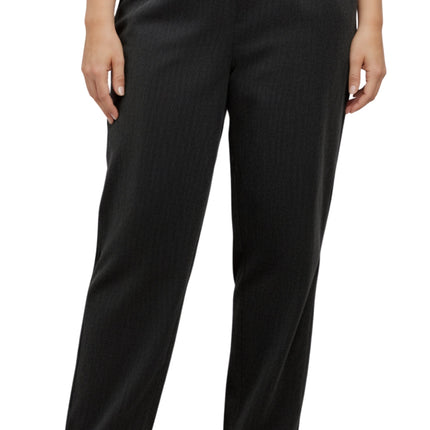 Womens Pull On Fine Wale Corduroy Pants with soft-covered elastic waist