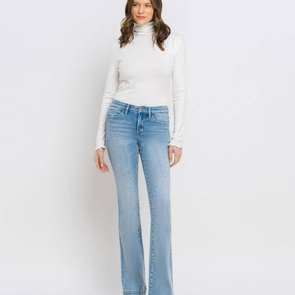 Mid Rise Bootcut Jean