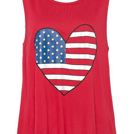 American Flag Tank Top