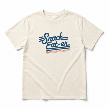 SNACK EAT-ER TEE - VINTAGE CREAM