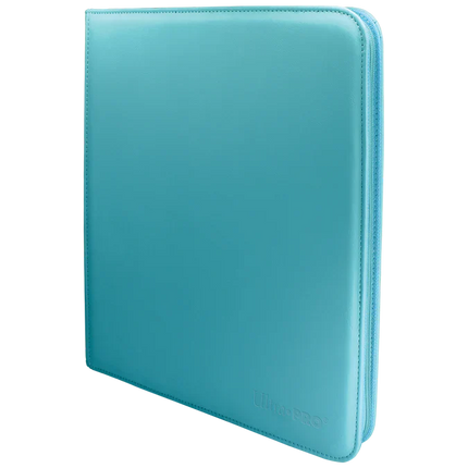 Vivid 12-Pocket Zippered PRO-Binder (Light Blue)