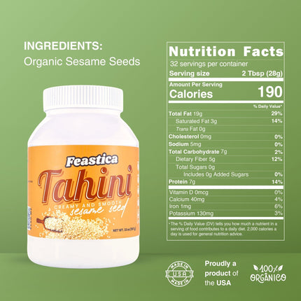 100% Natural Tahini