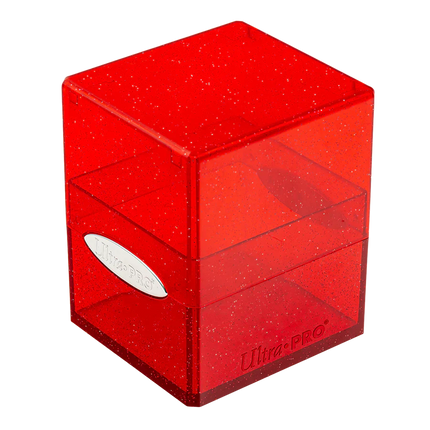 Glitter Satin Cube (Red)