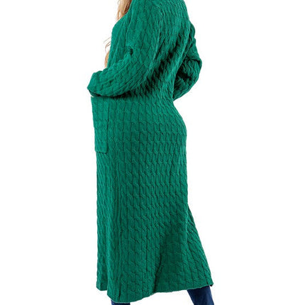 WOMEN FASHION LONG MAXI SWEATER CARDIGAN