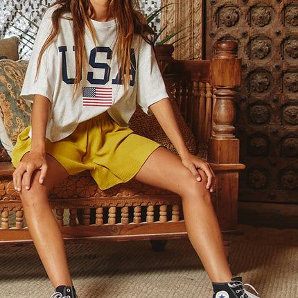 USA Graphic Top
