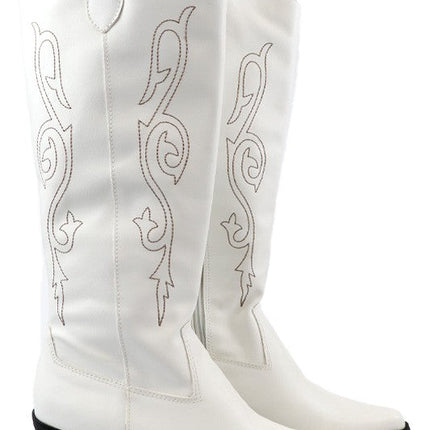 Beautiful Western Style Tall Boots