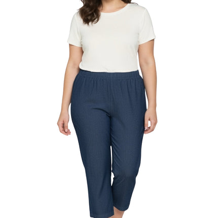 Women's Stretch Denim Capris– Lightweight Stretch