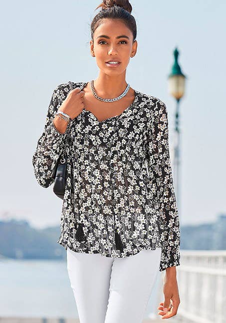 Patterned tops