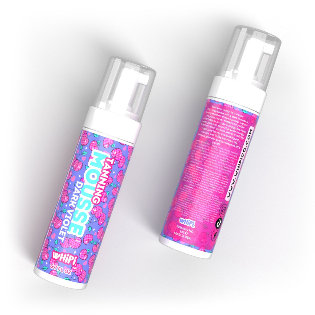 Dark Violet Tanning Mousse