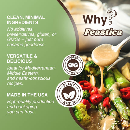100% Natural Tahini