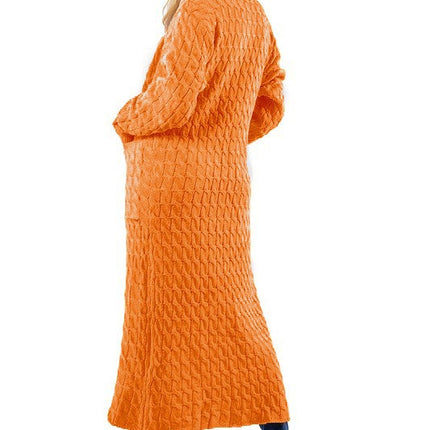 WOMEN FASHION LONG MAXI SWEATER CARDIGAN