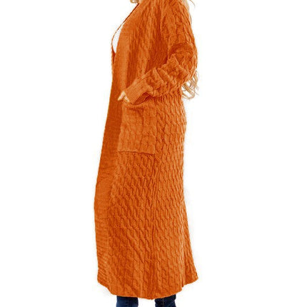 WOMEN FASHION LONG MAXI SWEATER CARDIGAN