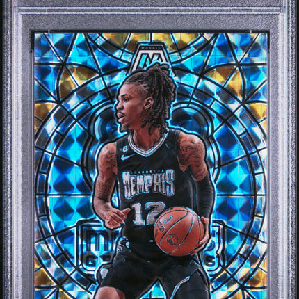 2022 Panini Mosaic Stained Glass #5 Ja Morant PSA 10